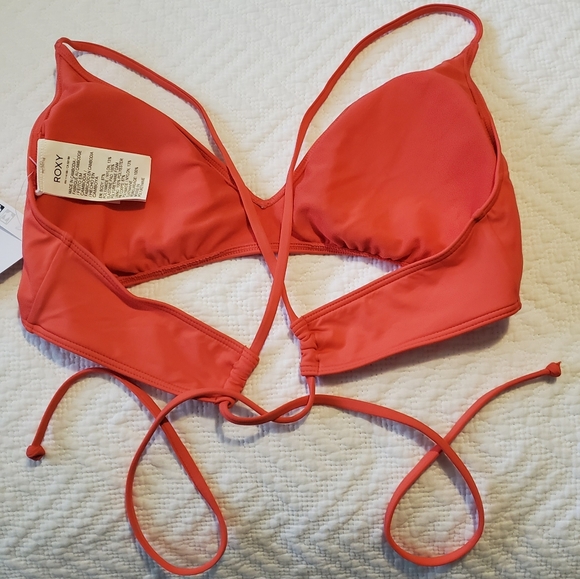 ROXY Bikini Top Size XL NWT - Picture 3 of 5